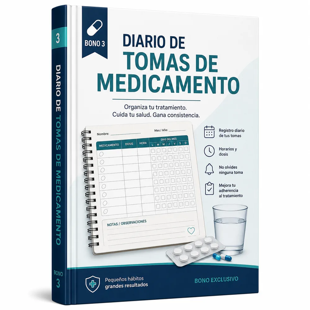 Bono 3 · Diario de tomas de medicamento