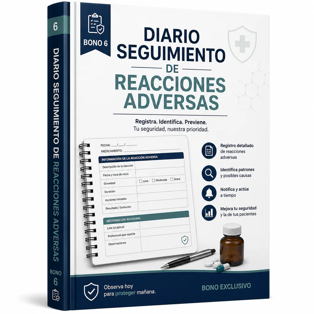 Bono 6 · Diario de seguimiento de reacciones adversas