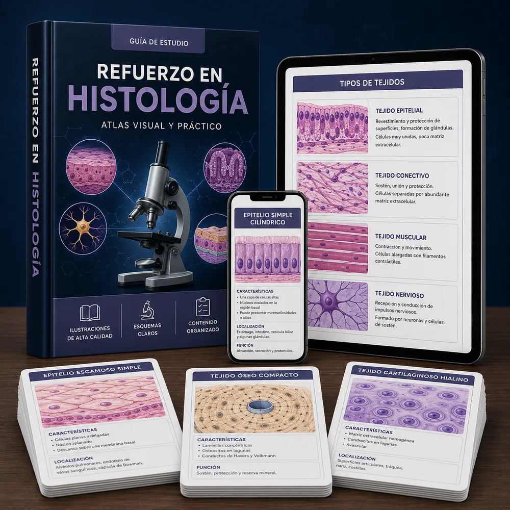 Bono · Refuerzo en Histología, atlas visual y práctico